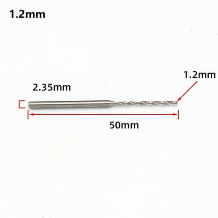 XINRG 1Pc 2.35mm Shank Straight Handle Drill Bit Woodworking Hss Drill Bit 0.8-2.0mm
XINRG 1Pc 2.35mm Shank Straight Handle Drill Bit Woodworking Hss Drill Bit 0.8-2.0mm