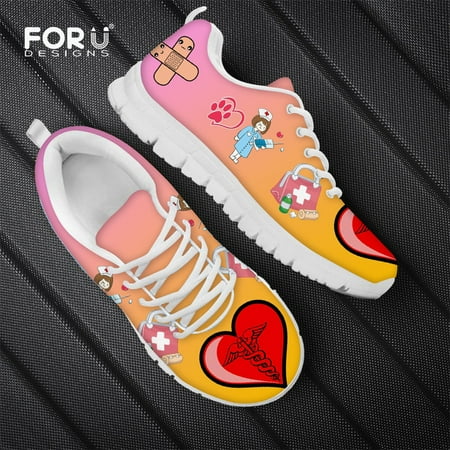 Gradient Nurse Fashion Women Flats Shoes Casual Sneakers Air Mesh Super Light Breathable Ladies Walking Zapatos 2021
Gradient Nurse Fashion Women Flats Shoes Casual Sneakers Air Mesh Super Light Breathable Ladies Walking Zapatos 2021