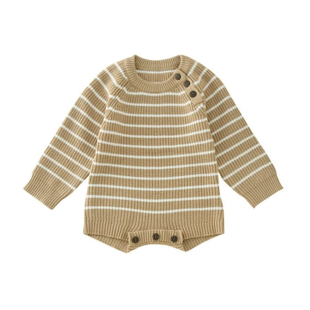 Jdefeg First Birthday For Girls Babys Boys Girls Winter Long Sleeve Bodysuit Clothes Striped Knit Sweater Romper Baby Girl Sweatsuit Romper Cotton Grey 90
Jdefeg First Birthday For Girls Babys Boys Girls Winter Long Sleeve Bodysuit Clothes Striped Knit Sweater Romper Baby Girl Sweatsuit Romper Cotton Grey 90