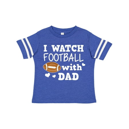 Inktastic I Watch Football with My Dad Gift Toddler Boy or Toddler Girl T-Shirt
Inktastic I Watch Football with My Dad Gift Toddler Boy or Toddler Girl T-Shirt