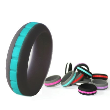 Farfi Double Color Soft Silicone Unisex Finger Ring Sport Party Couple Jewelry Gift
Farfi Double Color Soft Silicone Unisex Finger Ring Sport Party Couple Jewelry Gift