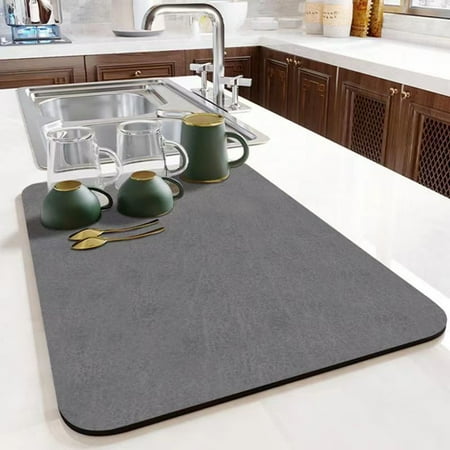 Ana Simple Coffee Table Heat Insulation Non-slip Absorbent Mat Kitchen Drain Mat