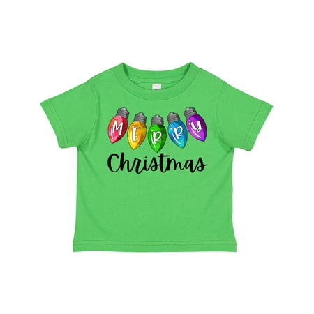 Inktastic Merry Christmas Rainbow Holiday Lights Gift Toddler Boy or Toddler Girl T-Shirt
Inktastic Merry Christmas Rainbow Holiday Lights Gift Toddler Boy or Toddler Girl T-Shirt