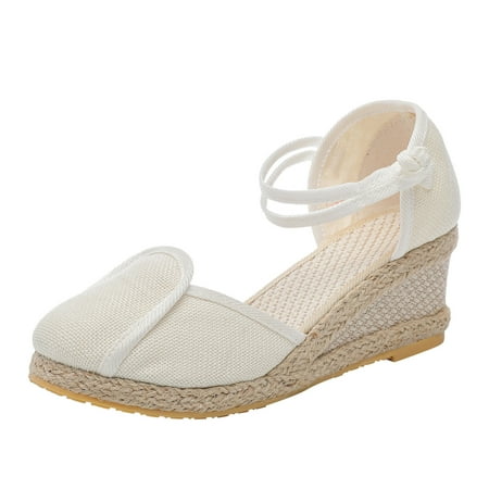 Sandals Women Dressy Summer Leisure Summer Weave Wedges Breathable Elastic Band Round Toe Sandals Comfortable Beach Shoes Shoes For Women Sandals Dressy
Sandals Women Dressy Summer Leisure Summer Weave Wedges Breathable Elastic Band Round Toe Sandals Comfortable Beach Shoes Shoes For Women Sandals Dressy
