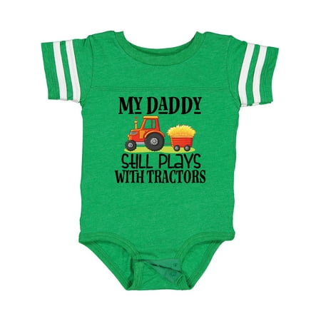 Inktastic Farming Daddy Plays with Tractors Gift Baby Boy or Baby Girl Bodysuit
Inktastic Farming Daddy Plays with Tractors Gift Baby Boy or Baby Girl Bodysuit