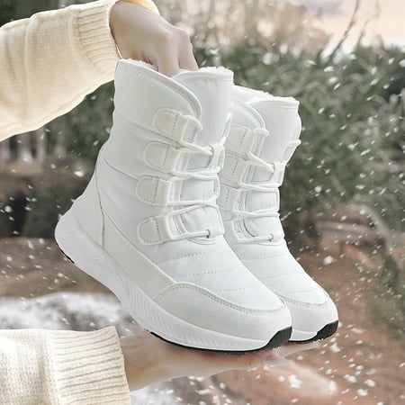 Women s Winter Thermal Insulated Snow Shoes Platform Lace Up Ankle Boots Women s Footwear
Women s Winter Thermal Insulated Snow Shoes Platform Lace Up Ankle Boots Women s Footwear