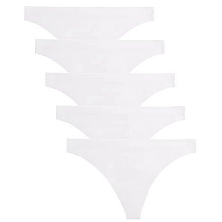 Seamless Thongs For Women No Show Thong Underwear Women 5 Pack White S
Seamless Thongs For Women No Show Thong Underwear Women 5 Pack White S