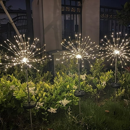 Fireworks Light Solar Lights Waterproof Christmas Outdoor Decorative 2 Pattern 120 Leds Copper Wire Lamp
Fireworks Light Solar Lights Waterproof Christmas Outdoor Decorative 2 Pattern 120 Leds Copper Wire Lamp