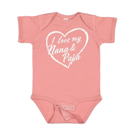 Inktastic I Love My Nana and Papa in White Chalk Heart Gift Baby Boy or Baby Girl Bodysuit
Inktastic I Love My Nana and Papa in White Chalk Heart Gift Baby Boy or Baby Girl Bodysuit