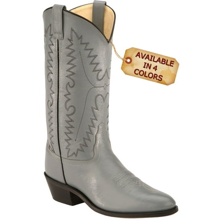 Old West Men s Smooth Leather Western Boot Round Toe - SCM7037 12 EE US
Old West Men s Smooth Leather Western Boot Round Toe - SCM7037 12 EE US