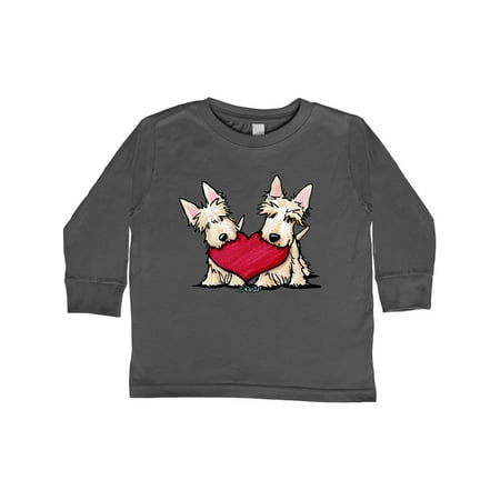 Inktastic Heartfelt Scottie Duo Gift Toddler Boy or Toddler Girl Long Sleeve T-Shirt
Inktastic Heartfelt Scottie Duo Gift Toddler Boy or Toddler Girl Long Sleeve T-Shirt