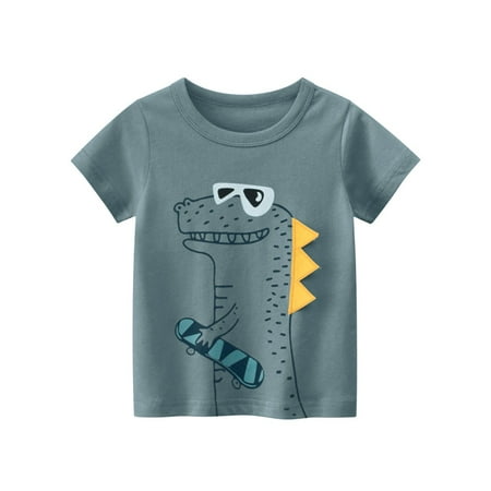 RPVATI Bays Girl Boys Crewneck Graphic T-Shirt Toddler Cartoon Animal Short Sleeve Shirts 1-7Y
RPVATI Bays Girl Boys Crewneck Graphic T-Shirt Toddler Cartoon Animal Short Sleeve Shirts 1-7Y