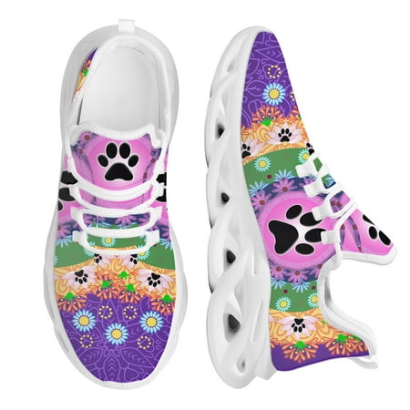 Lovely Dog Footprint Pattern Mesh Sneakers for Women Gradient Color Design Femme Platform Shoes Casual Footwear 2024
Lovely Dog Footprint Pattern Mesh Sneakers for Women Gradient Color Design Femme Platform Shoes Casual Footwear 2024