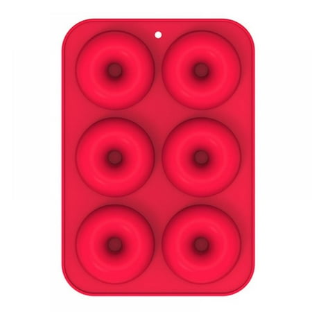 Topumt Silicone Donut Pan Non-Stick Mold Donut Mold for 6 Full-Size Baking Perfect Shaped Doughnuts
Topumt Silicone Donut Pan Non-Stick Mold Donut Mold for 6 Full-Size Baking Perfect Shaped Doughnuts