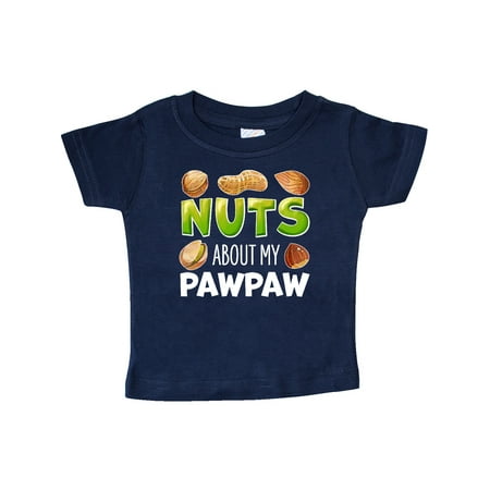 Inktastic Nuts About My Pawpaw Peanut Almond Pistachio Gift Baby Boy or Baby Girl T-Shirt 
Inktastic Nuts About My Pawpaw Peanut Almond Pistachio Gift Baby Boy or Baby Girl T-Shirt