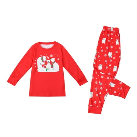 Aompmsdx Matching Family Pajamas Sets Christmas Bear Family Print Top And Pants Sleepwear For Kidsbaby Boy Clothes
Aompmsdx Matching Family Pajamas Sets Christmas Bear Family Print Top And Pants Sleepwear For Kidsbaby Boy Clothes