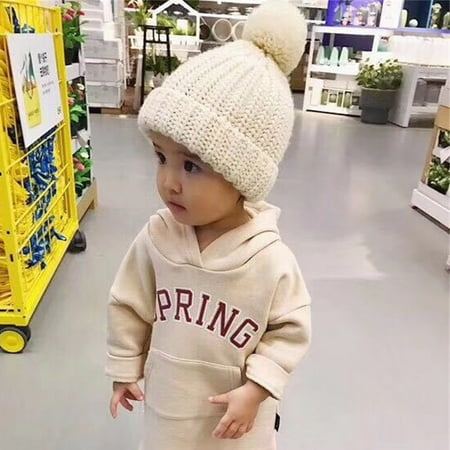 Gubotare Baby Hats With Bows Baby Winter Warm Hat Solid Knitted Pompom Hat Toddler Kids Boys Girls Crochet Beige One Size
Gubotare Baby Hats With Bows Baby Winter Warm Hat Solid Knitted Pompom Hat Toddler Kids Boys Girls Crochet Beige One Size
