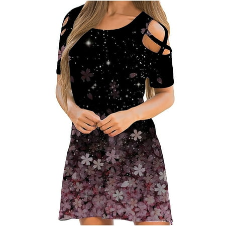 Floleo Women s Dress Clearance Summer s Summer Casual T Shirt Beach es Short Sleeve Strappy Shoulder
Floleo Women s Dress Clearance Summer s Summer Casual T Shirt Beach es Short Sleeve Strappy Shoulder