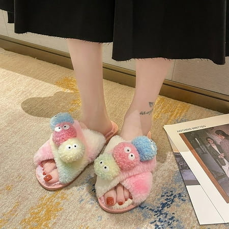 Summer Savings! Zpanxa Slippers for Women Home Slippers Comfort Interior Plush Leaky Toe Slippers Flat Slippers Flip Flops for Women Pink 41
Summer Savings! Zpanxa Slippers for Women Home Slippers Comfort Interior Plush Leaky Toe Slippers Flat Slippers Flip Flops for Women Pink 41