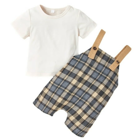 Infant Baby Boys Clothes Baby Boys 2PCS Outfits Short Sleeve Tops Overall Pants Set Jumpsuit Apricot 6-9 Months
Infant Baby Boys Clothes Baby Boys 2PCS Outfits Short Sleeve Tops Overall Pants Set Jumpsuit Apricot 6-9 Months