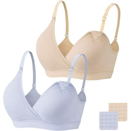 RPVATI Women Wireless Nursing Bras Push Up Comfort Bras for Women Seamless Underwire Maternity Bra
RPVATI Women Wireless Nursing Bras Push Up Comfort Bras for Women Seamless Underwire Maternity Bra