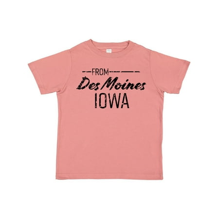 Inktastic From Des Moines Iowa in Black Distressed Text Gift Toddler Boy or Toddler Girl T-Shirt
Inktastic From Des Moines Iowa in Black Distressed Text Gift Toddler Boy or Toddler Girl T-Shirt