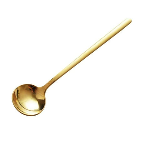 Coffee Spoon Small Stainless Steel Coffee Tea Cutlery Sugar Teaspoon Gold