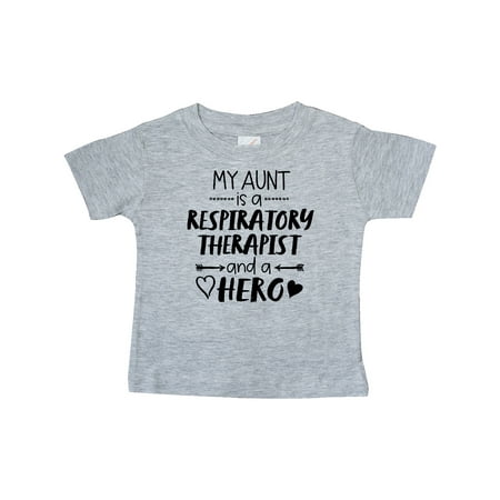 Inktastic My Aunt is a Respiratory Therapist and a Hero Gift Baby Boy or Baby Girl T-Shirt
Inktastic My Aunt is a Respiratory Therapist and a Hero Gift Baby Boy or Baby Girl T-Shirt
