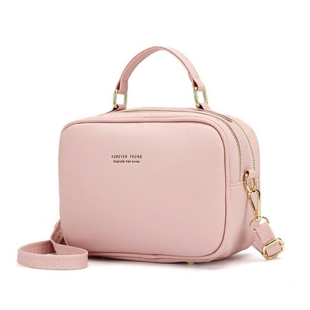 PU Leather Crossbody Bag Adjustable Shoulder Strap Bag for Women Girls Dating Shopping Pink
PU Leather Crossbody Bag Adjustable Shoulder Strap Bag for Women Girls Dating Shopping Pink