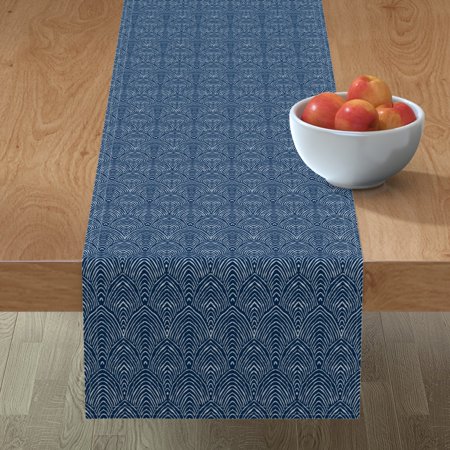 Cotton Sateen Table Runner 90 - Blue Mountains Boho Art Nouveau Classic Print Custom Table Linens by Spoonflower
Cotton Sateen Table Runner 90 - Blue Mountains Boho Art Nouveau Classic Print Custom Table Linens by Spoonflower
