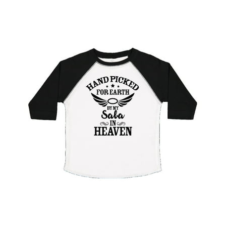 Inktastic Handpicked for Earth By My Saba in Heaven with Angel Wings Gift Toddler Boy or Toddler Girl T-Shirt
Inktastic Handpicked for Earth By My Saba in Heaven with Angel Wings Gift Toddler Boy or Toddler Girl T-Shirt