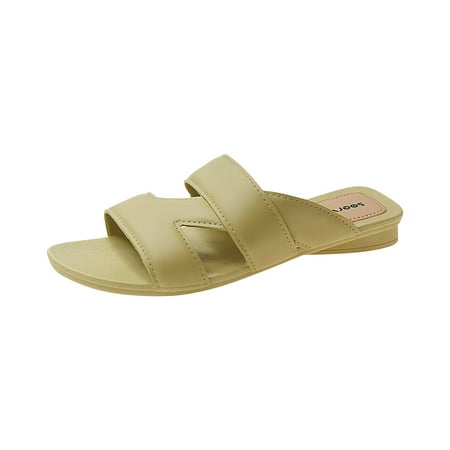 Cathalem Women s Wear Sandals Outer Casual Slippers Fashion Flat Bottomed Color And Solid Women s Slipper Green 40
Cathalem Women s Wear Sandals Outer Casual Slippers Fashion Flat Bottomed Color And Solid Women s Slipper Green 40