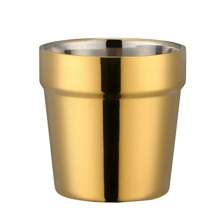 Hesroicy Coffee Cup - Texture Polished Non-slip Concave Bottom Double Layer Anti-scald Drinkware Food Grade Household Stainless Steel Drinking Cup Kitchen Utensils
Hesroicy Coffee Cup - Texture Polished Non-slip Concave Bottom Double Layer Anti-scald Drinkware Food Grade Household Stainless Steel Drinking Cup Kitchen Utensils