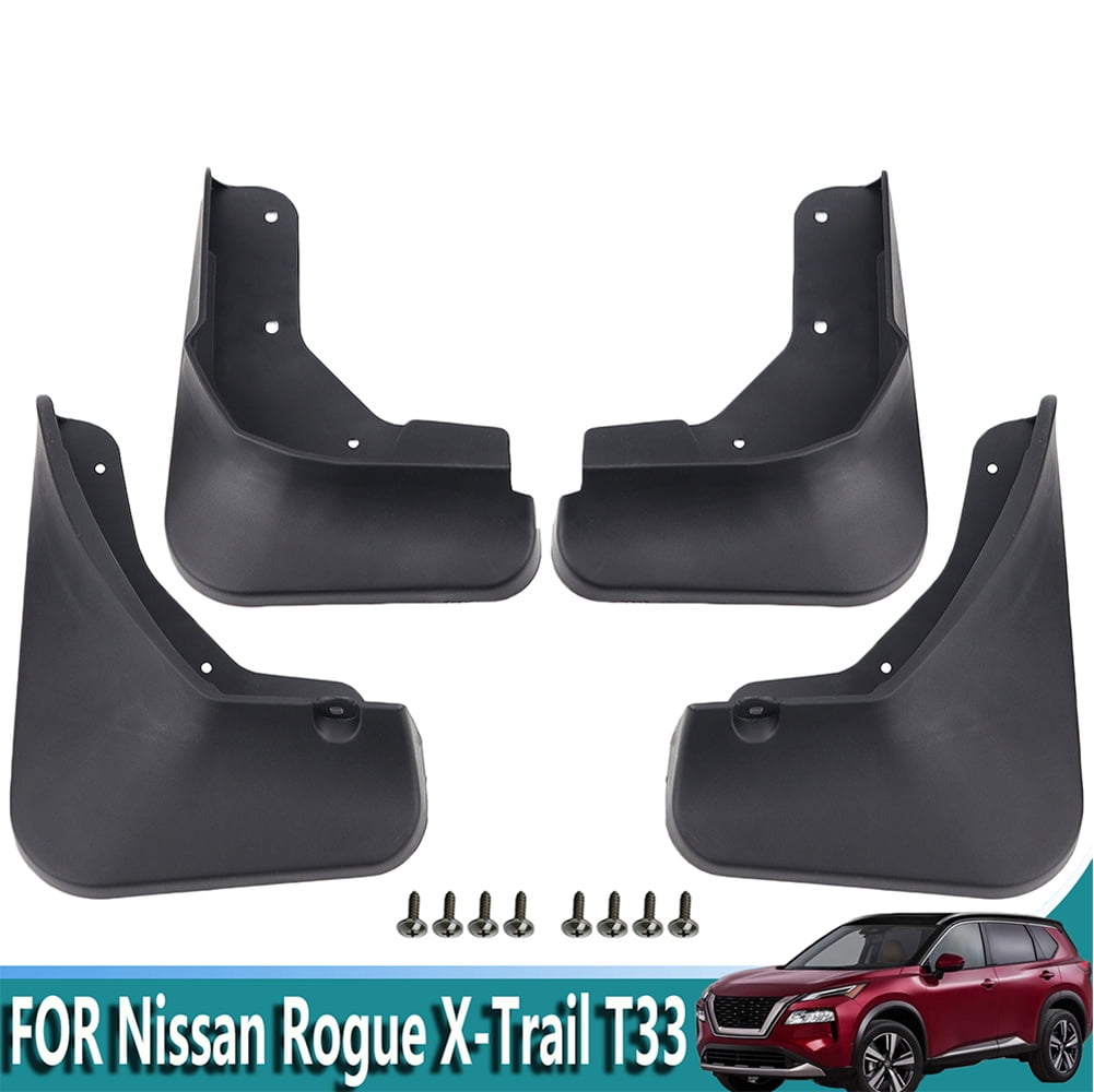 4X Mud Flaps For Nissan Rogue X Trail 2021 2022 2023 Rear Front Splash