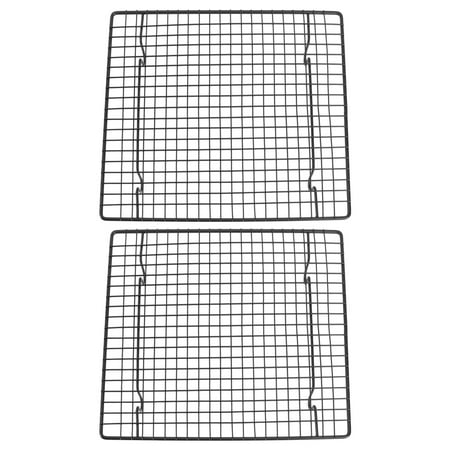 NUOLUX 2Pcs Cake Cooling Rack Net Cookies Biscuits Bread Muffins Drying Holder (Silver)
NUOLUX 2Pcs Cake Cooling Rack Net Cookies Biscuits Bread Muffins Drying Holder (Silver)