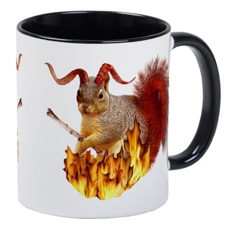 CafePress - Krampus Squirrel Mug - Unique Coffee Mug, Coffee Cup CafePress