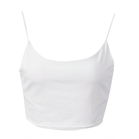 Fanvereka Women Basic Spaghetti Strap Crop Top Boho Tank Bustier Bra Vest Cami
Fanvereka Women Basic Spaghetti Strap Crop Top Boho Tank Bustier Bra Vest Cami