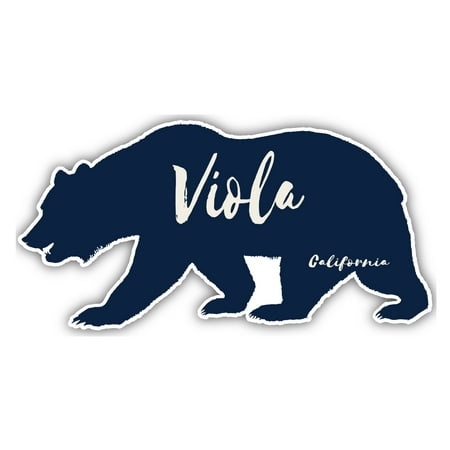 Viola California Souvenir 3x1.5-Inch Fridge Magnet Bear Design