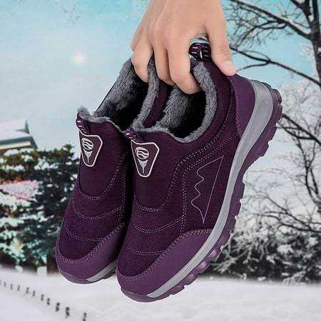 Cathalem Tall Snow Boots for Women 2022 Women s New Winter Warm Round Toe Flat Heel Casual Non Slip Comfortable Boots Brand Purple 7
Cathalem Tall Snow Boots for Women 2022 Women s New Winter Warm Round Toe Flat Heel Casual Non Slip Comfortable Boots Brand Purple 7
