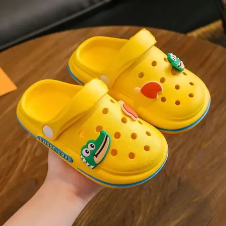 GEDER-S Kids Cartoon Dinosaur Slipper Garden Clogs Non-slip Slip-on Water Shoes Breathable Sandals Outdoor For Boys And Girls
GEDER-S Kids Cartoon Dinosaur Slipper Garden Clogs Non-slip Slip-on Water Shoes Breathable Sandals Outdoor For Boys And Girls