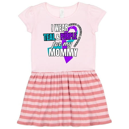 Inktastic Suicide Prevention I Wear Teal and Purple for My Mommy Gift Toddler Girl Dress
Inktastic Suicide Prevention I Wear Teal and Purple for My Mommy Gift Toddler Girl Dress
