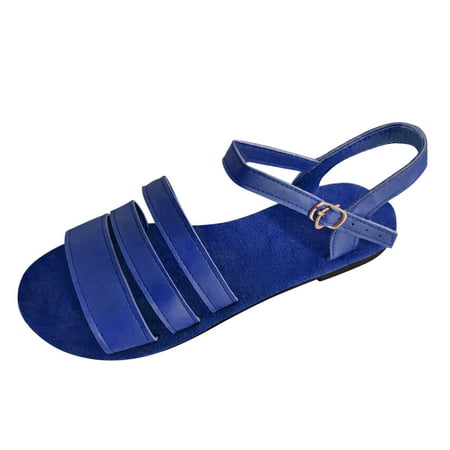Ladies Fashion Summer Solid Color Leather Thin Belt Open Toe Buckle Flat Sandals S Sandals for Women Womens Belt Buckle Sandals
Ladies Fashion Summer Solid Color Leather Thin Belt Open Toe Buckle Flat Sandals S Sandals for Women Womens Belt Buckle Sandals
