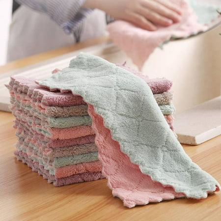 2pcs Thickened Cleaning Cloths Microfiber Soft Touch Reusable Cleaning Towel for Kitchen Household Clean
2pcs Thickened Cleaning Cloths Microfiber Soft Touch Reusable Cleaning Towel for Kitchen Household Clean