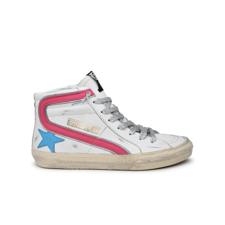 GOLDEN GOOSE Woman Sneaker Slide In Pelle Bianca