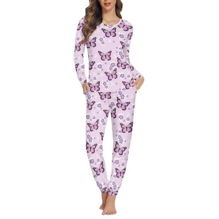 Binienty Purple Butterflies Women Sleepwear Pajamas Set Prefect Gift for Girlfriend Mother Wife Friends Daily Wear Pjs Lounge Set Nightgown Home Wear Walking Jogger Outings Sweatsuit Softness 3XL
Binienty Purple Butterflies Women Sleepwear Pajamas Set Prefect Gift for Girlfriend Mother Wife Friends Daily Wear Pjs Lounge Set Nightgown Home Wear Walking Jogger Outings Sweatsuit Softness 3XL