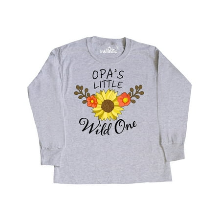 Inktastic Opa s Little Wild One with Beautiful Sunflower Youth Long Sleeve T-Shirt
Inktastic Opa s Little Wild One with Beautiful Sunflower Youth Long Sleeve T-Shirt