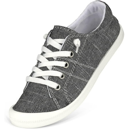 Women s Low Top Sneaker - Round Toe Comfort Casual Canvas Shoes Sneakers for Walking for Women
Women s Low Top Sneaker - Round Toe Comfort Casual Canvas Shoes Sneakers for Walking for Women