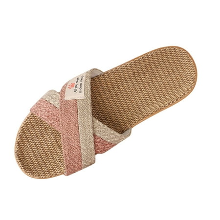 Youmylove Women Flip Flops Spring Autumn Footwear Slippers House Shoes Home Slippers Flax Slippers Indoor Bedroom Unisex Lovers Flat Shoes Comfort Cozy Leisure Daily Walking
Youmylove Women Flip Flops Spring Autumn Footwear Slippers House Shoes Home Slippers Flax Slippers Indoor Bedroom Unisex Lovers Flat Shoes Comfort Cozy Leisure Daily Walking