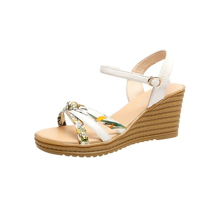 Honeeladyy Clearance under 5$ Summer Women s Wedge Heel High Heels Fish Mouth Comfy Metal Buckle Women s Sandals
Honeeladyy Clearance under 5$ Summer Women s Wedge Heel High Heels Fish Mouth Comfy Metal Buckle Women s Sandals