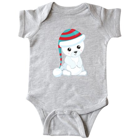 Inktastic Cute Polar Bear White Bear Bear With Hat Gift Baby Boy or Baby Girl Bodysuit
Inktastic Cute Polar Bear White Bear Bear With Hat Gift Baby Boy or Baby Girl Bodysuit